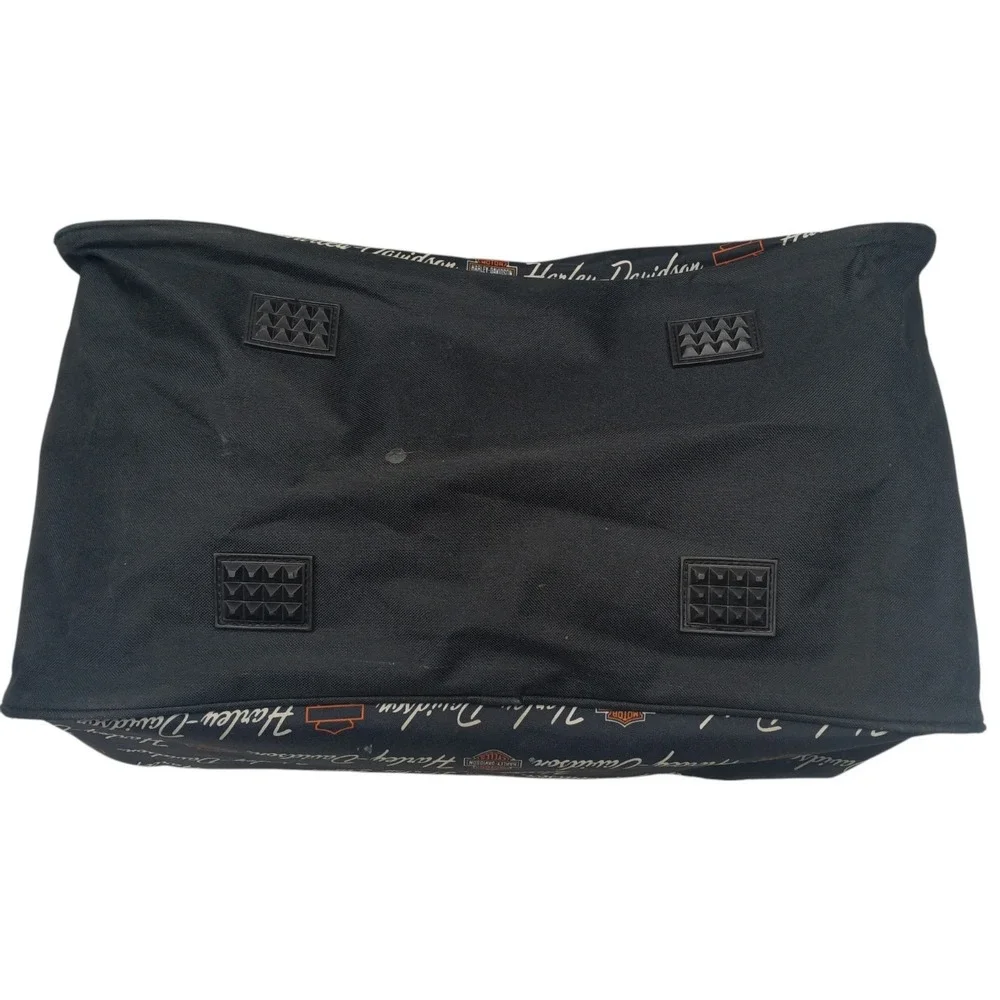 Duffel Bag Harley Davidson Logo Black Zip 20